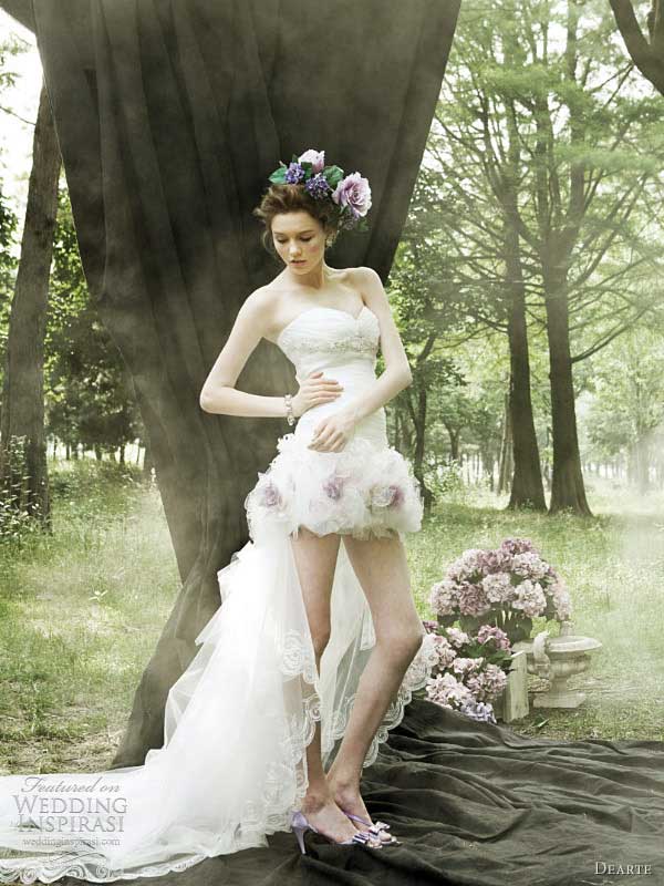 Dearte korean wedding dress