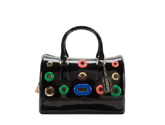 polkadots furla bag