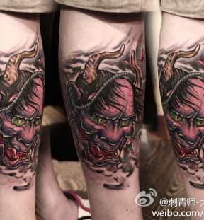 evil tattoo -taurus tattoos image