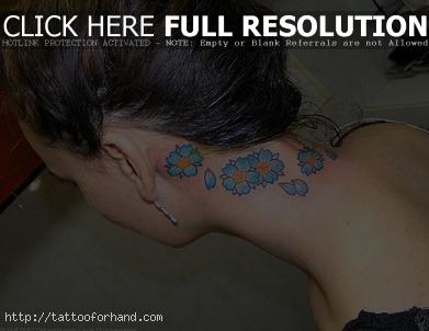 neck tattoos | female tattoos