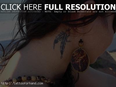 neck tattoos | female tattoos