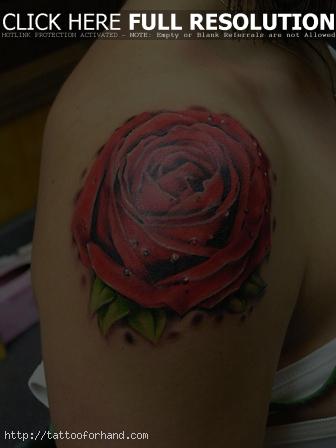 rose tattoos | female tattoos