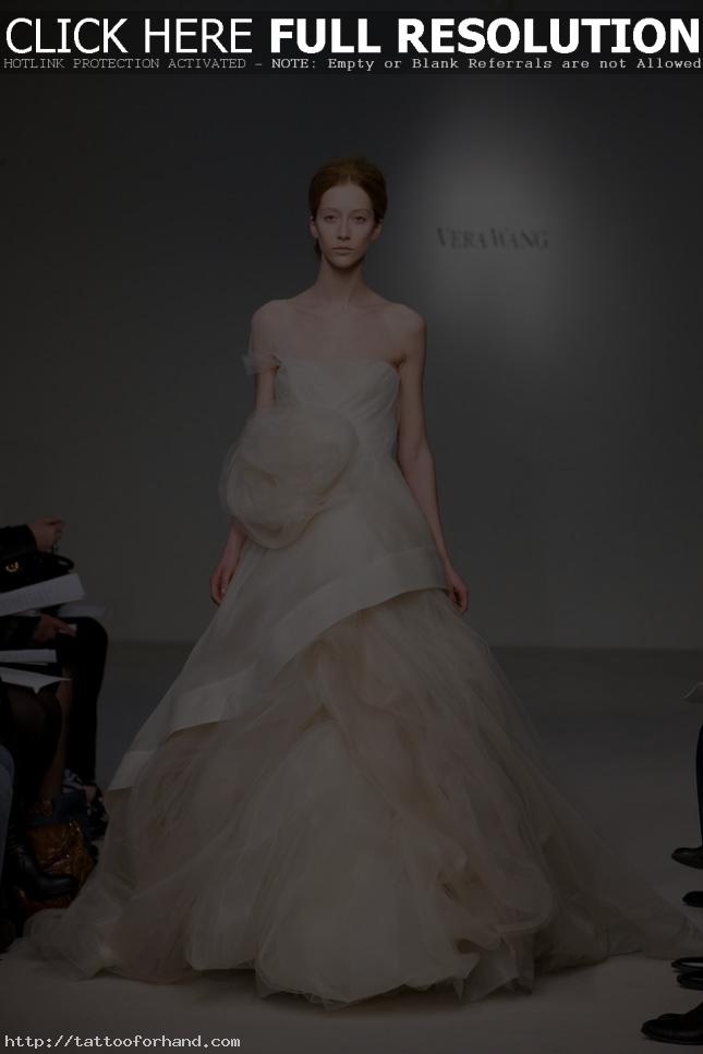 Vera Wang Wedding Dresses for Spring 2013