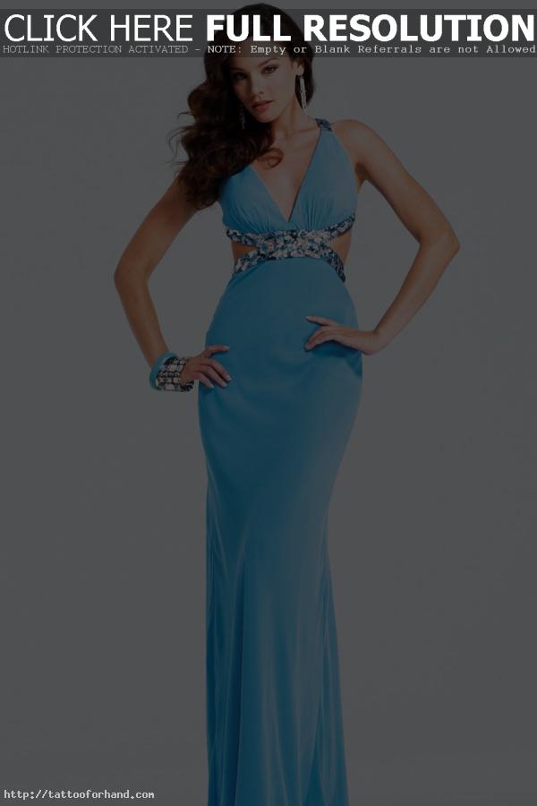 Beautiful Prom Dresses 2013 Exquisite empire V-Neck