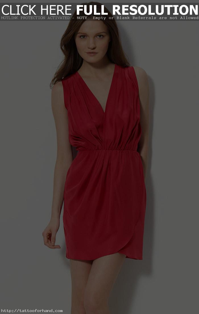 Amanda Uprichard Red Cocktail Dress