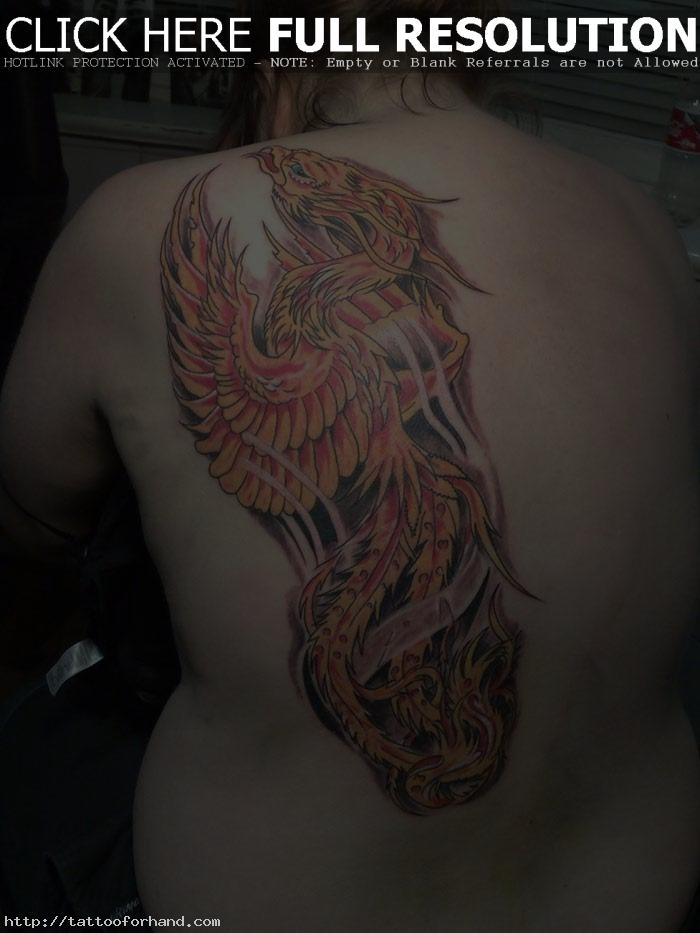 Cool Phoenix Tattoo by Fairybeams