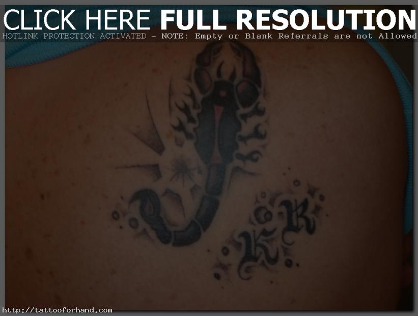 Scorpion Tattoo Designs For Girls Elegant Scorpio Tattoo Design