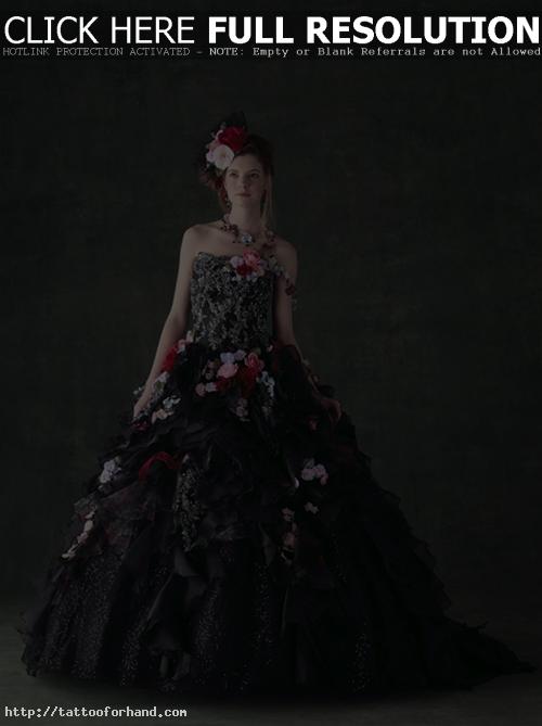 The Dramatic Style of Gothic Wedding Dresses