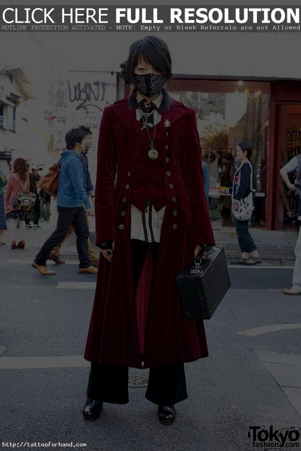 Harajuku Gothic Style With Mask Atelier Boz & Alchemy Gothic