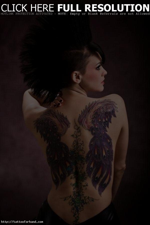 Beautiful Back Tattoos for Women