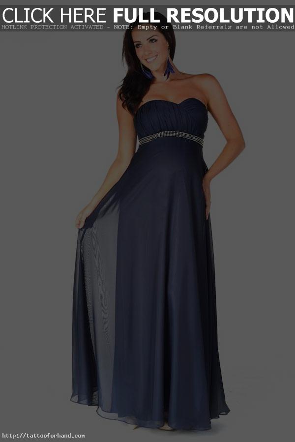 Tallula Midnight Blue Maternity Evening Dress