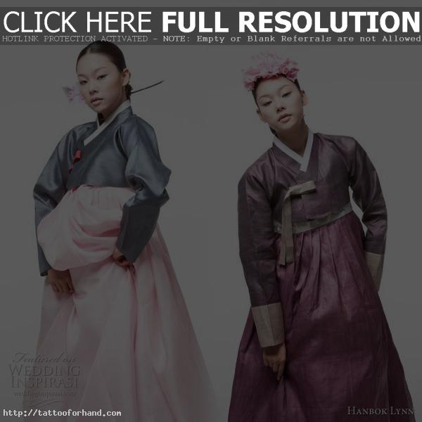 Hanbok Korean Wedding Dress Gown