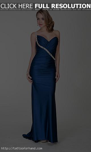 Blue Dresses Navy and Royal Blue Prom Dresses