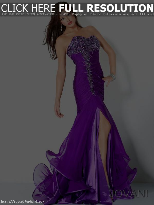 Beautiful Purple Prom Dresses