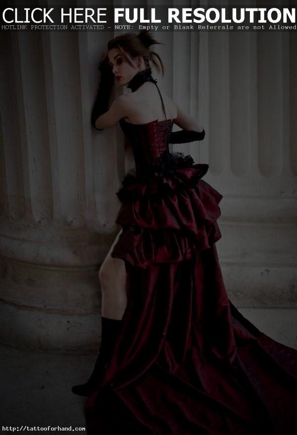 Victorian Gothic Dresses victorian gothic wedding