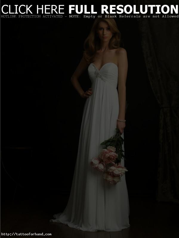 Vintage Chiffon Wedding Dresses for Less