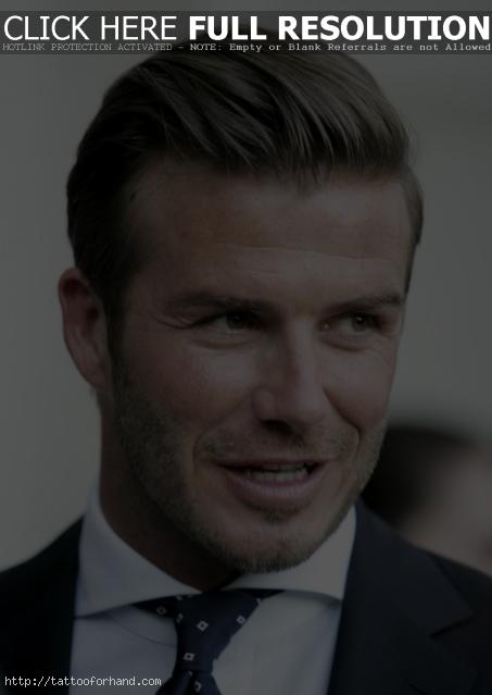 David Beckham Fashion Business Hairstyle for Men