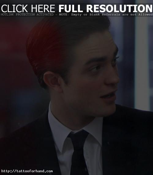 Robert Pattinson Slick Hair In Cosmopolis Movie Cool Men's Hair