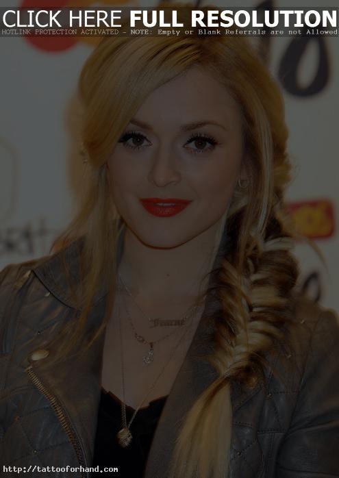 Prom Hair Ideas Side Fishtail French Braid for Prom Hairstyles