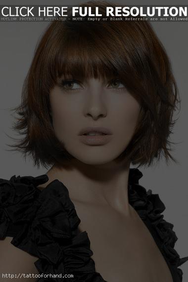 Modern and layered trendy hair styles 2013