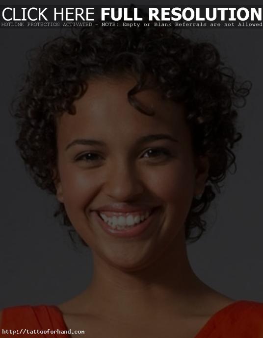 Short curly hairstyles for black woman