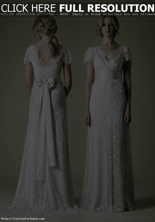 The Vintage Wedding Dress Company Decades Lace Bridal Gowns Wedding