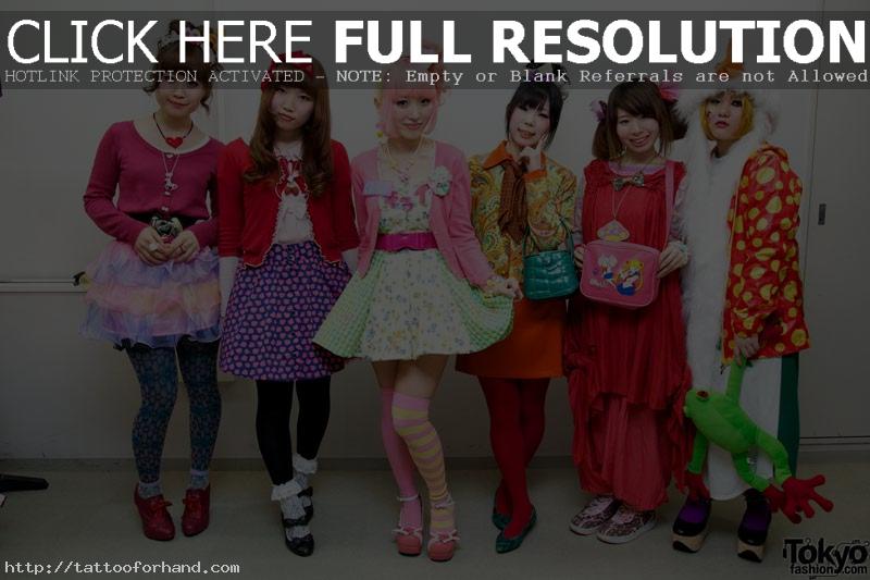 Halloween Lolita and Harajuku colorful Styles Fashion Show Pictures