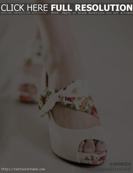 bridesmaid shoes -shoes with toes