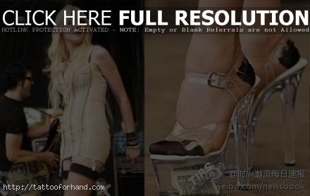 britney Spears shoes -dance shoes