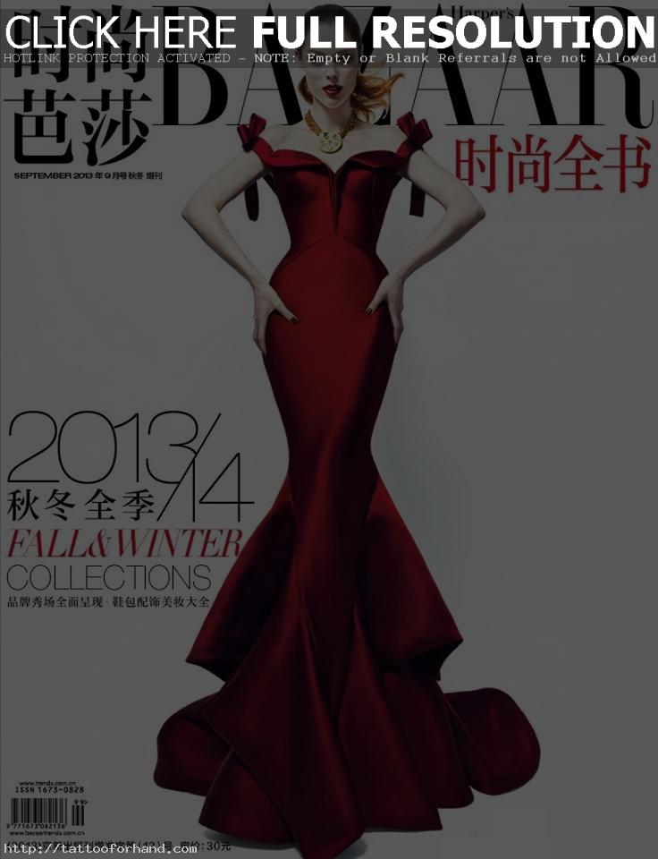 Harper Bazaar China Collection Fall Winter 2013 2014 Coco Rocha