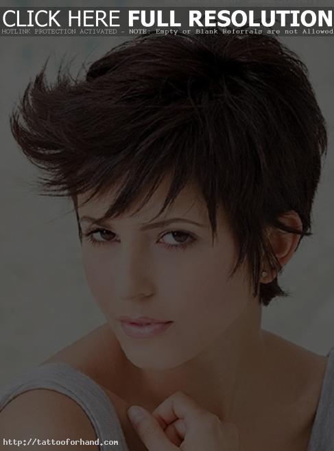 Latest Short Cut Pixie Hairstyle Pixie Haircuts for Girls Trends 2014