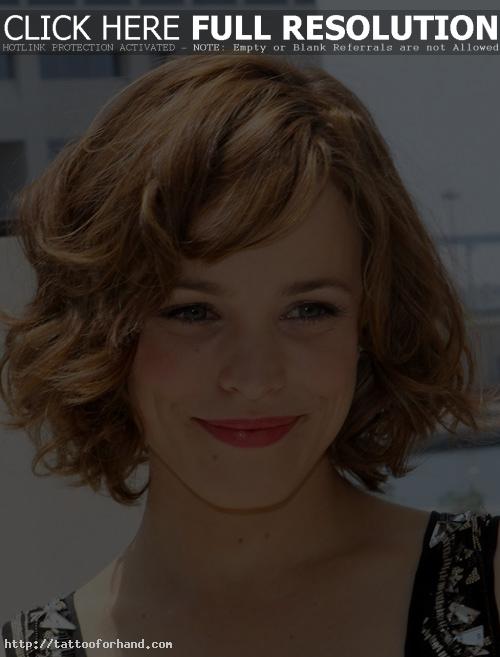 Short layered curly hair with bangs -Short Layered Hairstyles