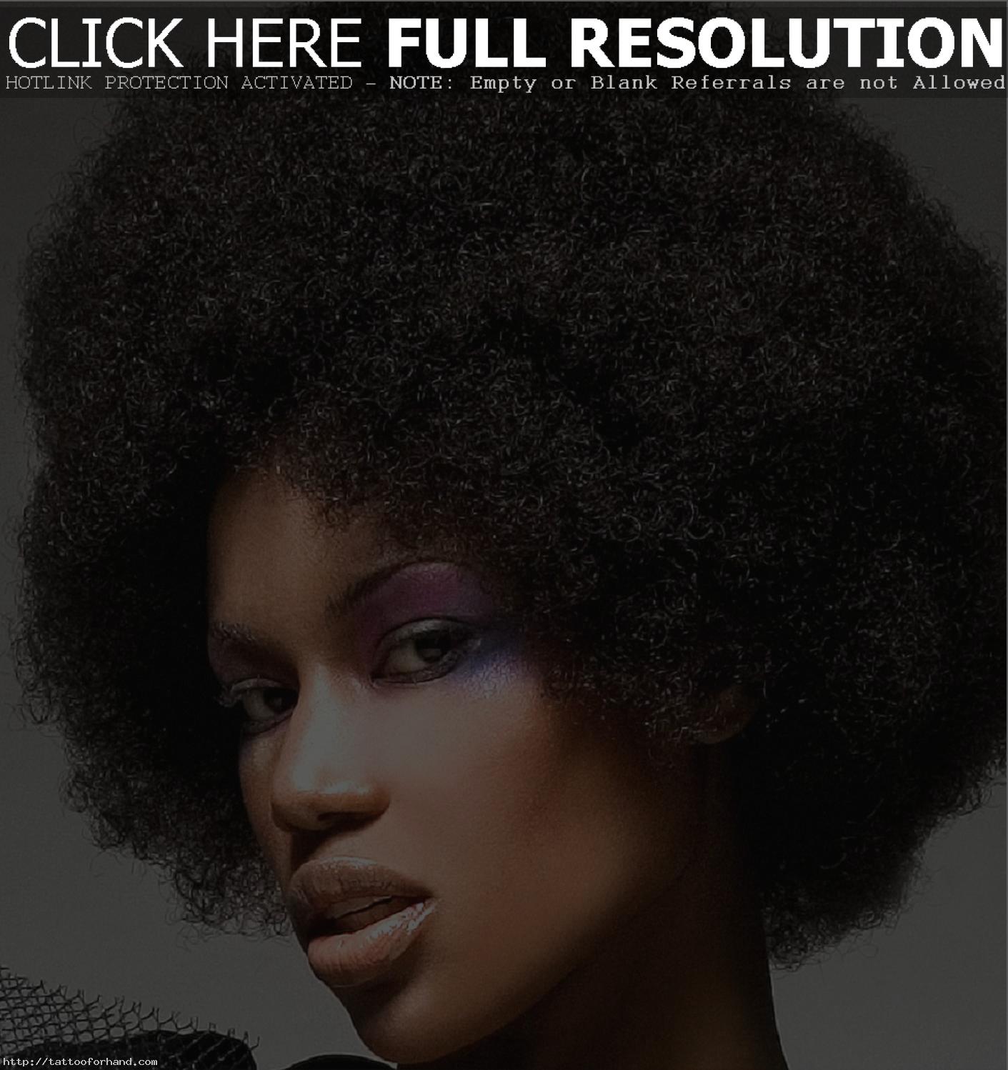 Curly and Bob hairstyle for black women