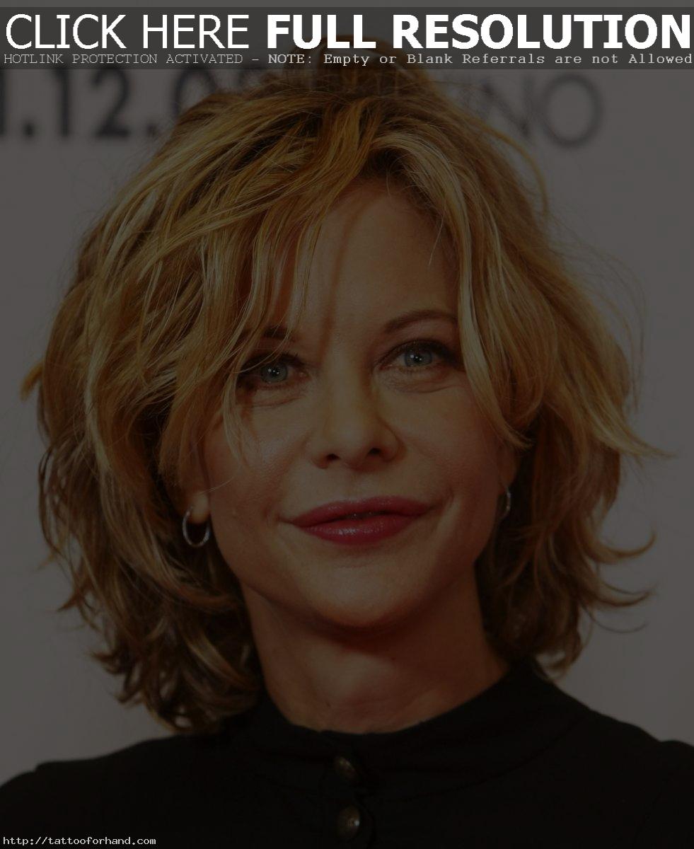 Mature short wavy Hairstyles 2014