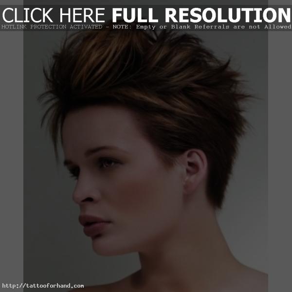 Awesome  mohawk hairstyles for women 2014