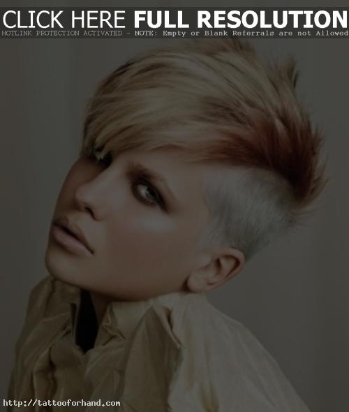 Short Mohawk Hairstyles Women