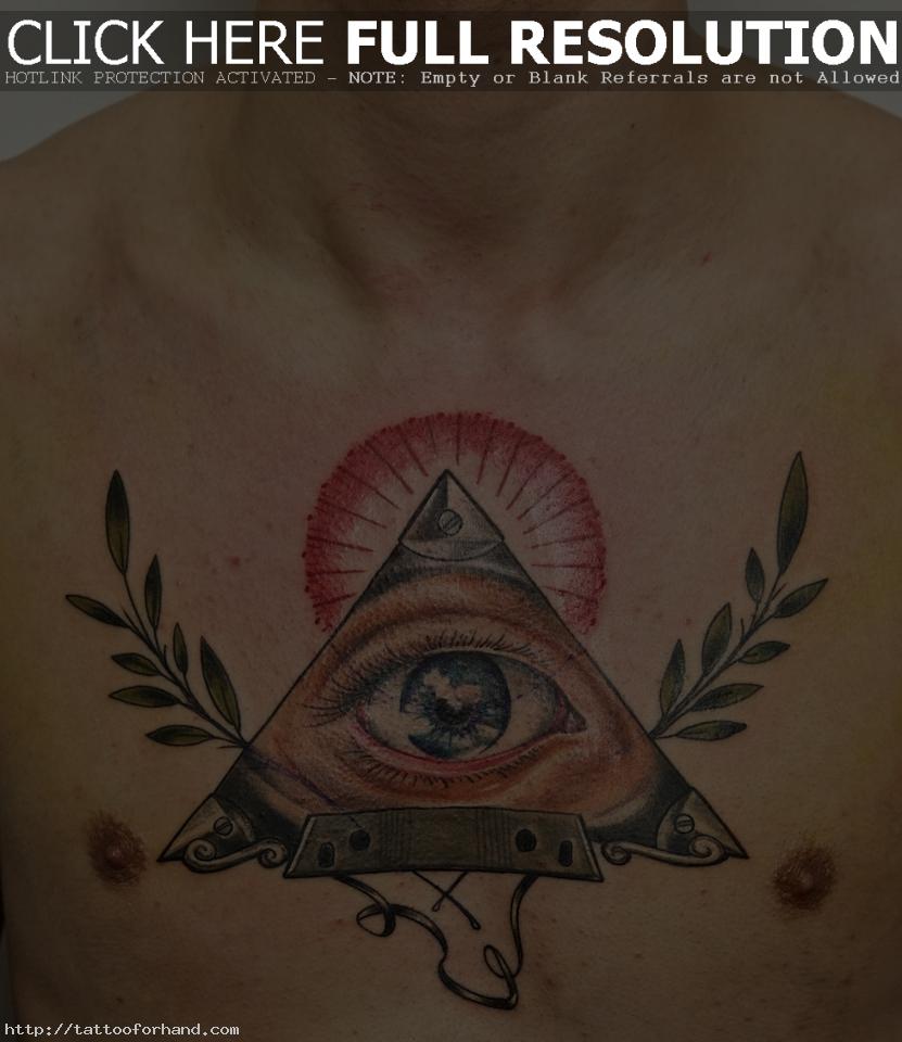 Freemason on chest by graynd