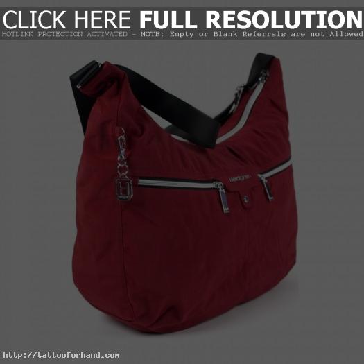 hedgren red bag