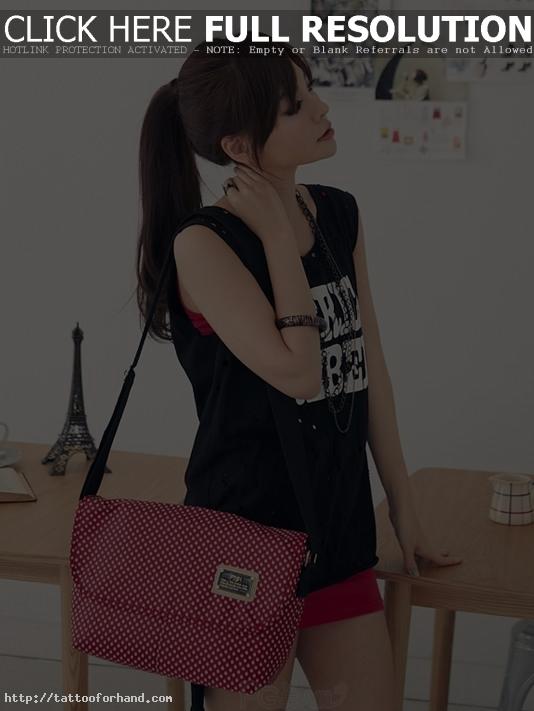 trendy high end bags