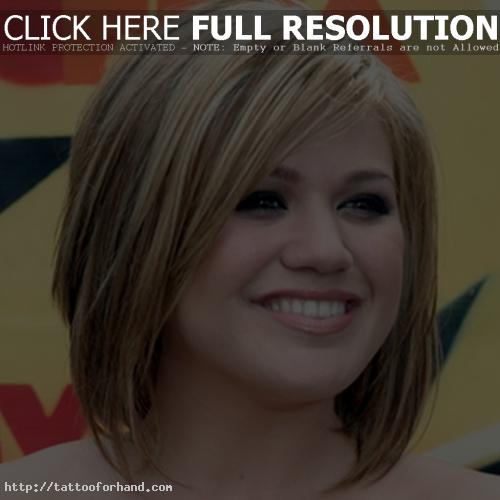 Short hairstyles for round faces