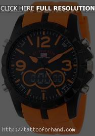 The orange color for men