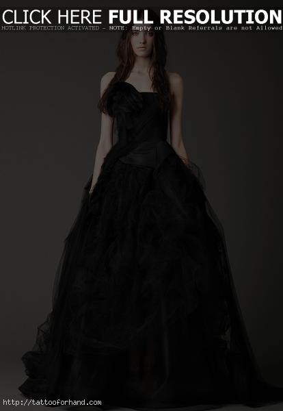 gothic wedding dress